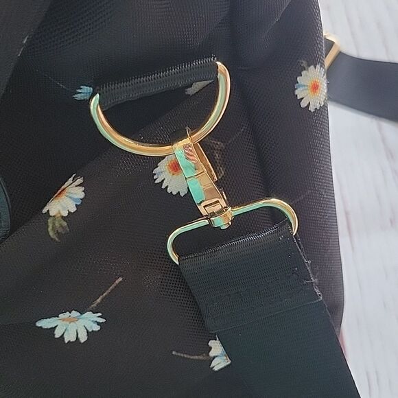 Alice + Olivia Daisy Print Overnighter Duffle Bag - Picture 9 of 12